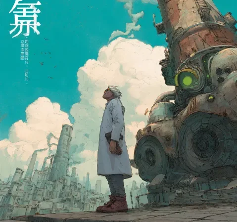 热血成长方向漫画封面，画面为训练场上的角色
